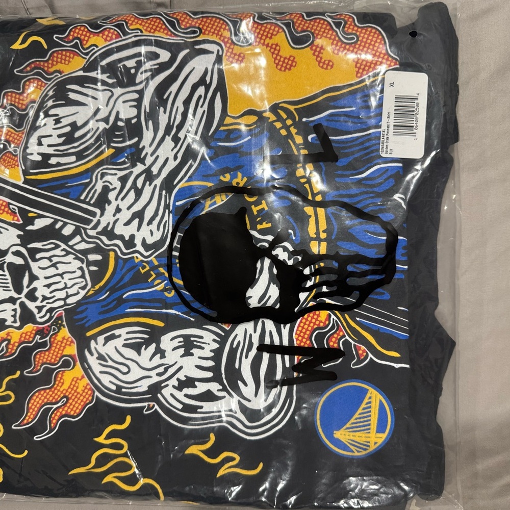 Warren Lotus Golden State Warriors Graphic Tee XL New In Bag